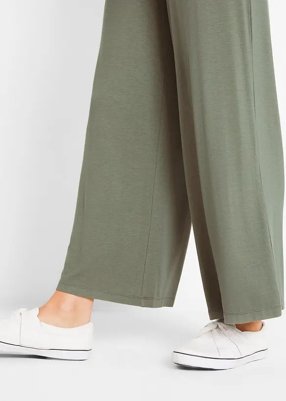 7/8 jersey broek van een soepele viscose-mix, bonprix