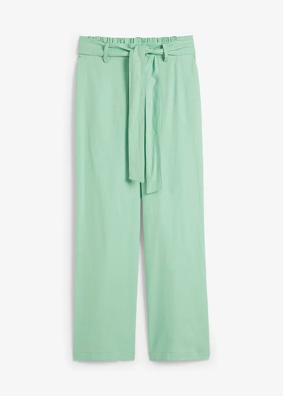Culotte van lichte linnenmix, bonprix