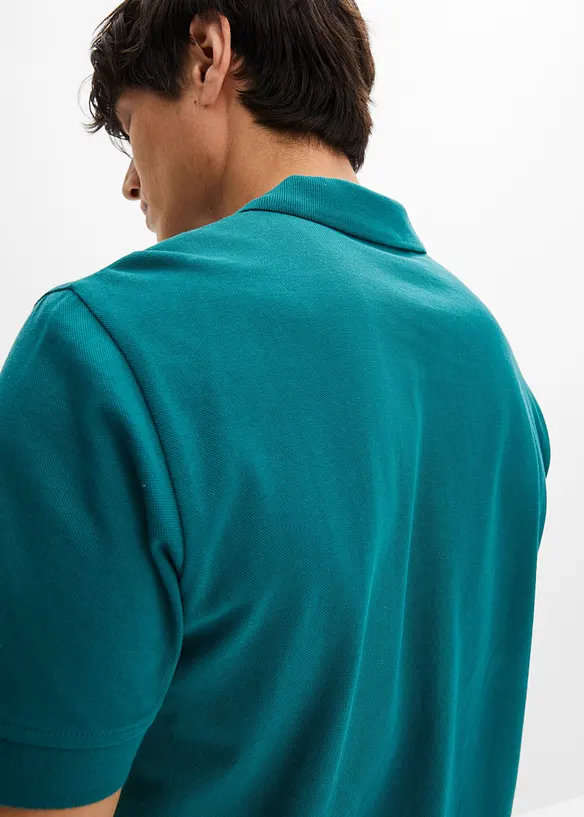 Piqué poloshirt van biologisch katoen, bonprix