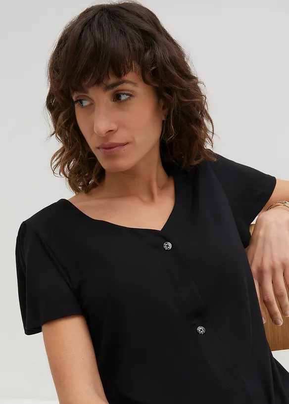 Shirt met knoopsluiting, bonprix