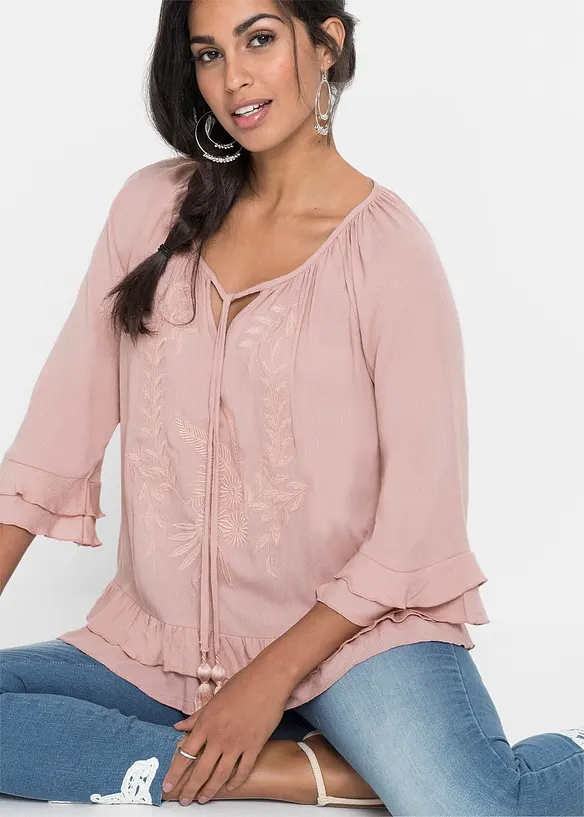 Tuniek met borduursel, bonprix