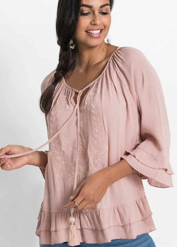 Tuniek met borduursel, bonprix
