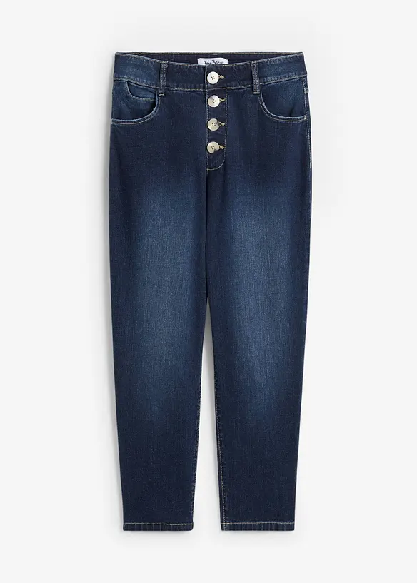 Boyfriend jeans mid waist, cropped, John Baner JEANSWEAR