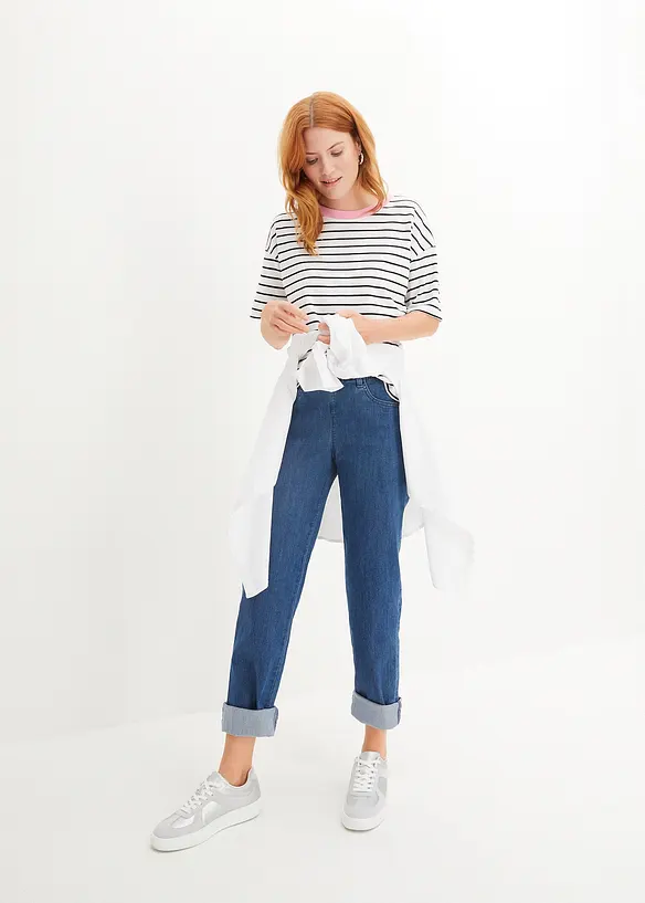 Gestreept T-shirt, bonprix