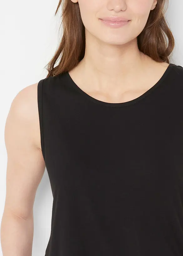 Lange top in een viscosemix (set van 2), bonprix