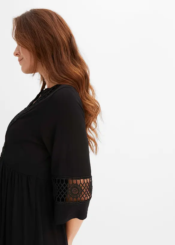 Tuniekjurk van zachte viscose, bonprix