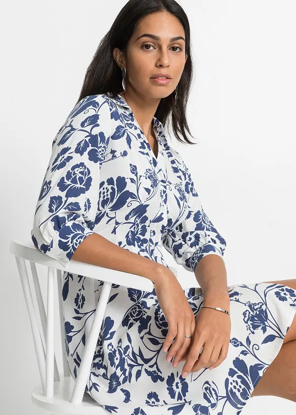 Blousejurk van soepele viscose, bonprix