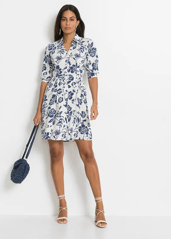 Blousejurk van soepele viscose, bonprix