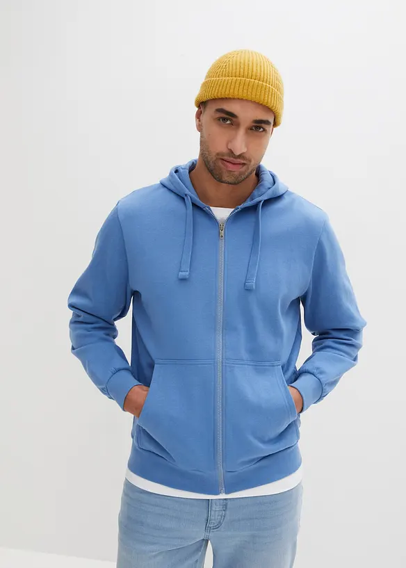 Hoodie met ritssluiting, bonprix
