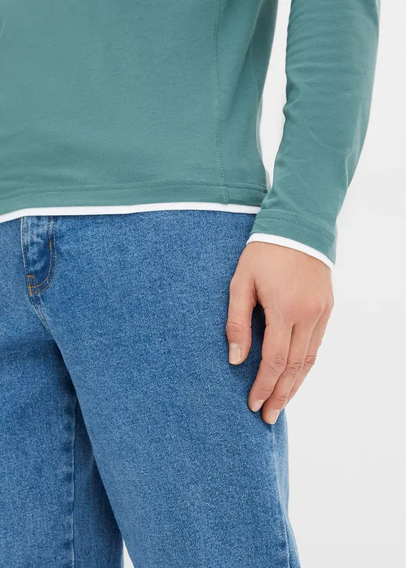 2-in-1 longsleeve (set van 2), bonprix