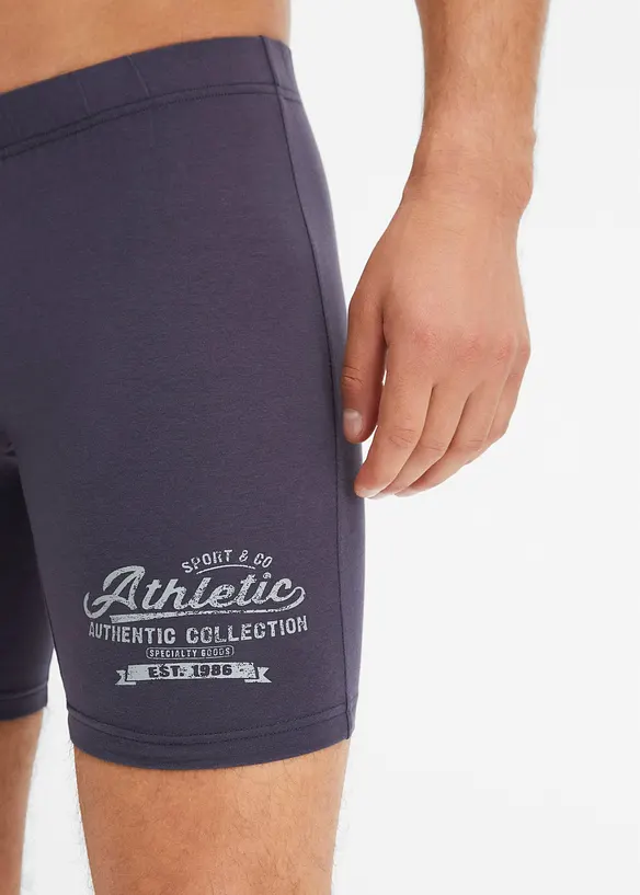 Lange boxer met biologisch katoen (set van 2), bonprix
