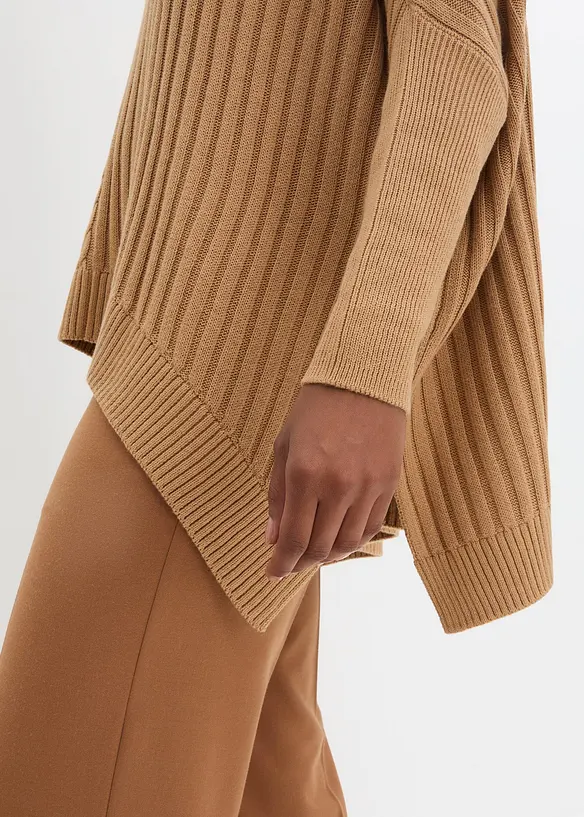 Oversized poncho trui, bonprix