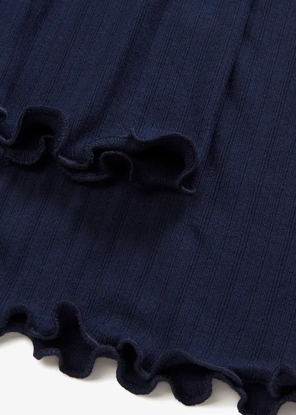 Geribde longsleeve, bonprix