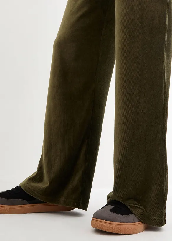 Wijde corduroy broek, bonprix