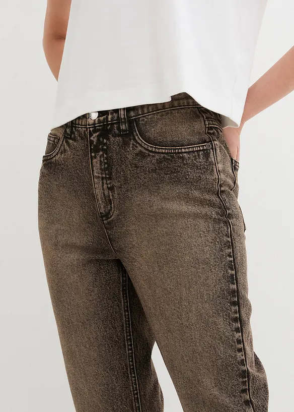 Mom jeans met high waist, bonprix