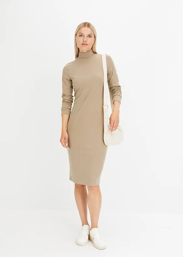 Jersey jurk van soepele viscose, bonprix