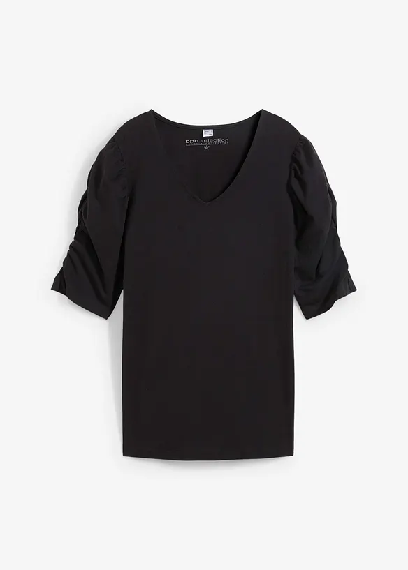 Shirt met pofmouwen, bonprix