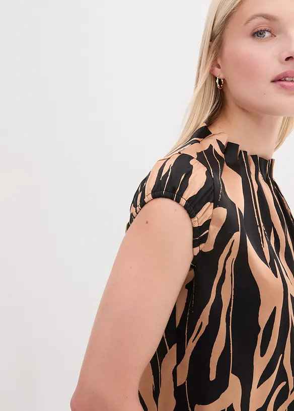 Satijnen blousetop, bonprix