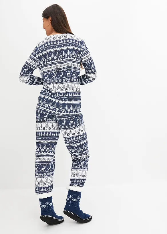 Pyjama van biologisch katoen, bonprix