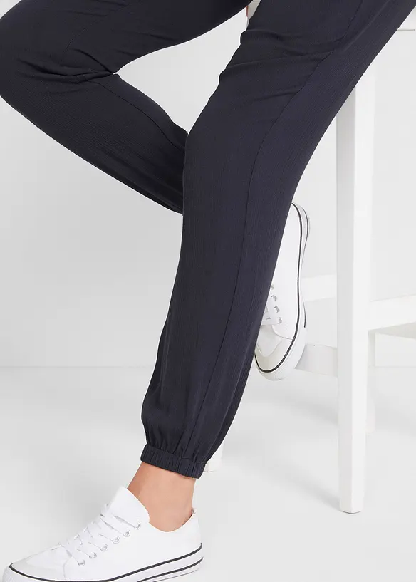 Zwangerschapsbroek van viscose, loose fit, bonprix