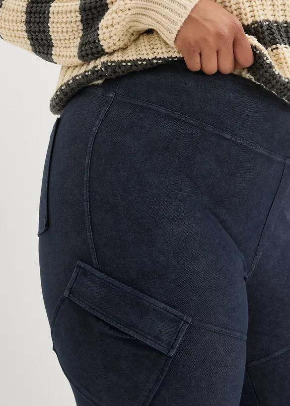 Korte coat in wollen look, bonprix