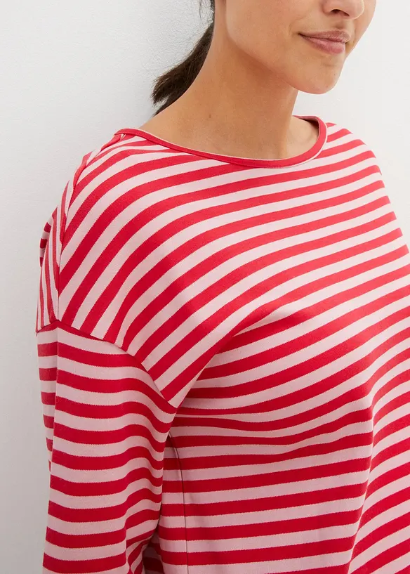 Shirt met trompetmouwen, bonprix