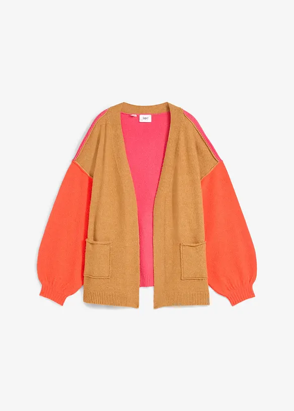 Oversized vest met colourblocking, bonprix
