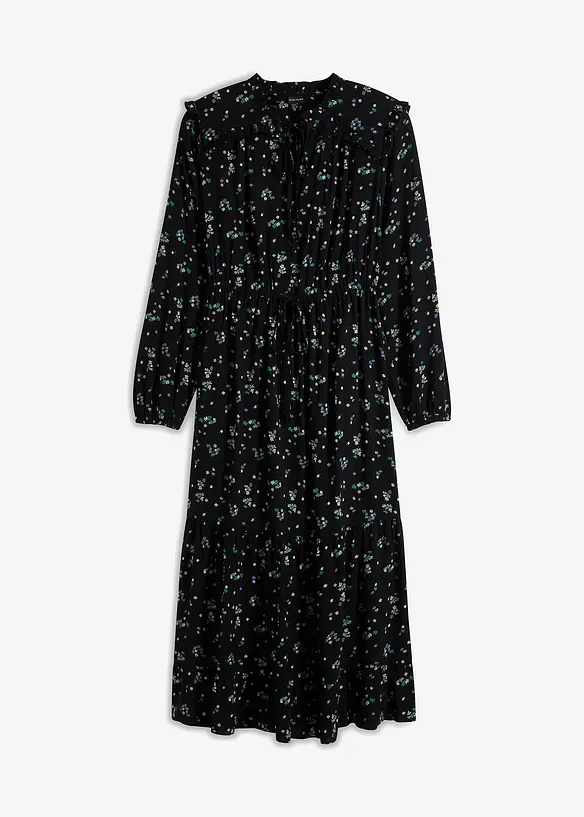Gedessineerde midi jurk, bonprix