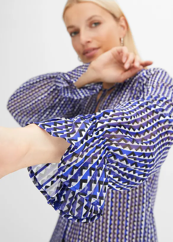 Gedessineerde blouse, bonprix