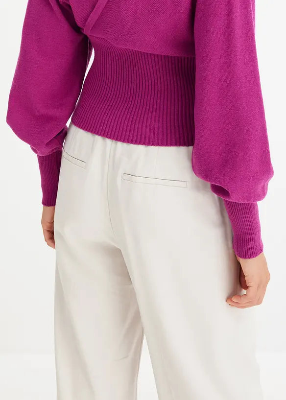 Trui van soepele viscose mix, bonprix