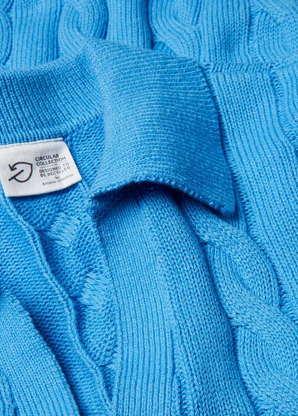Oversized trui van een zachte kasjmiermix, bonprix