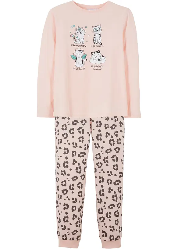 Pyjama van biologisch katoen (2-dlg. set), bonprix