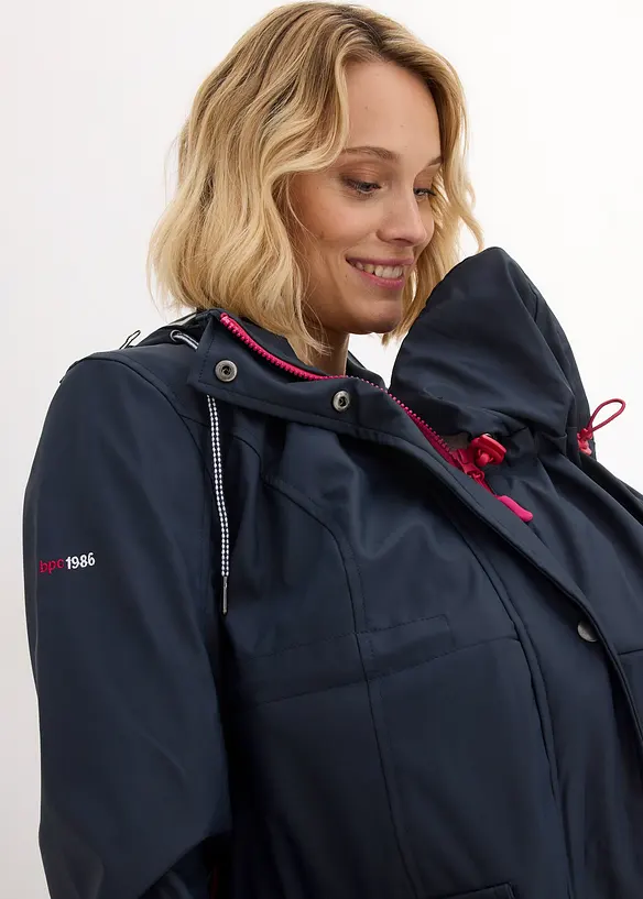 3-in-1 zwangerschaps regenjas/draagjas, bonprix