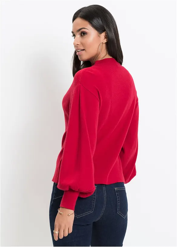 Oversized trui in een viscosemix, bonprix