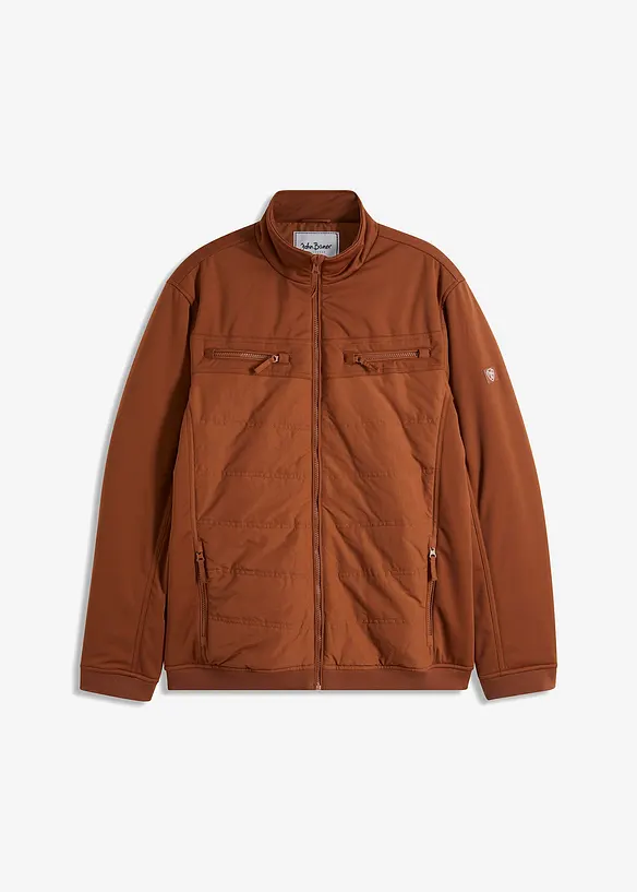 Gewatteerde sofshell bomber, bonprix