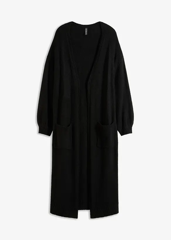 Oversized vest in midilengte, bonprix