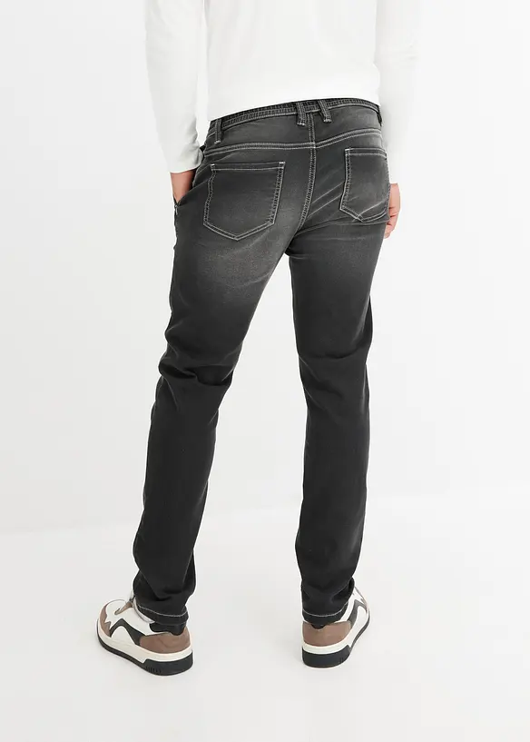 Regular fit jeans jogger met comfortband, tapered, bonprix