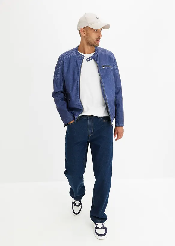 Imitatieleren jas, bonprix