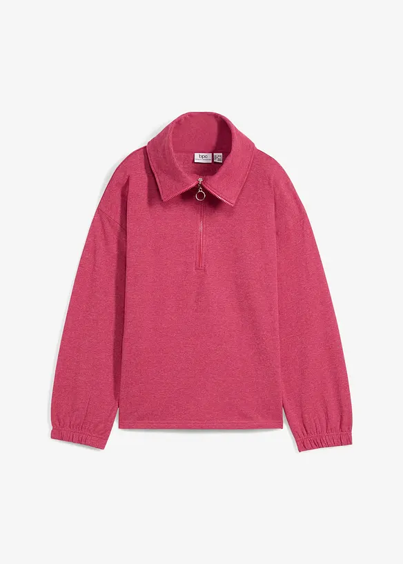 Sweater met grote schipperskraag, lange mouw, bonprix