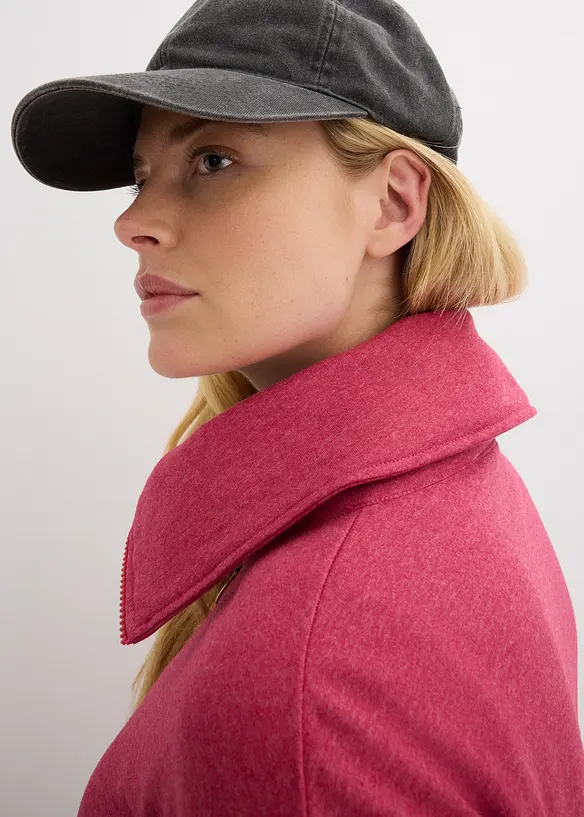 Sweater met grote schipperskraag, lange mouw, bonprix