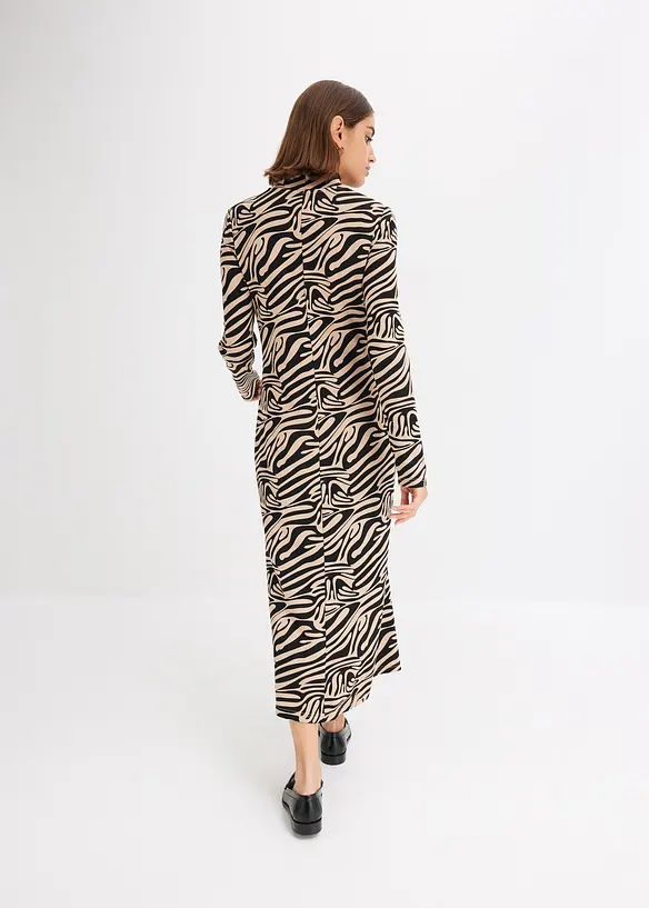 Midi jurk van jersey, bonprix