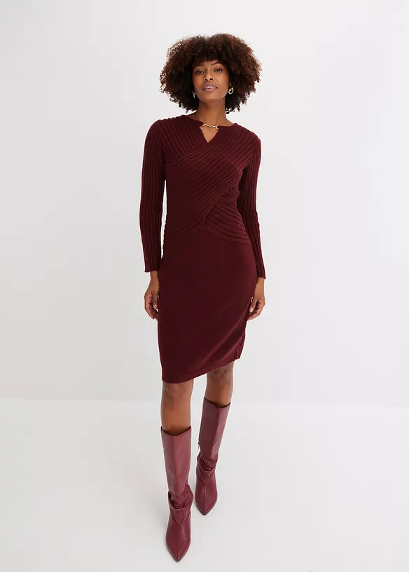 Gebreide jurk, bonprix