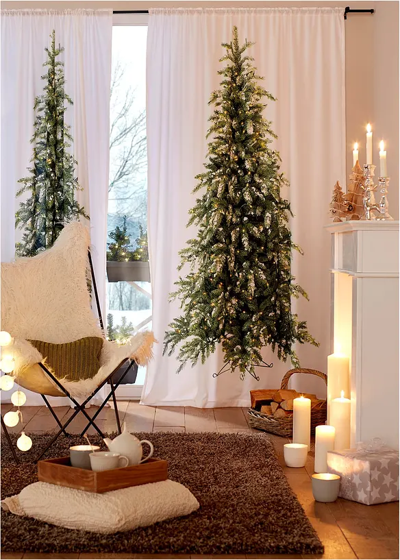 Gordijn met dennenboom (1 stuk), bonprix