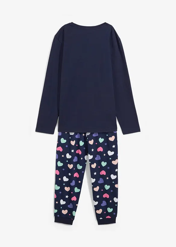 Pyjama van biologisch katoen (2-dlg. set), bonprix