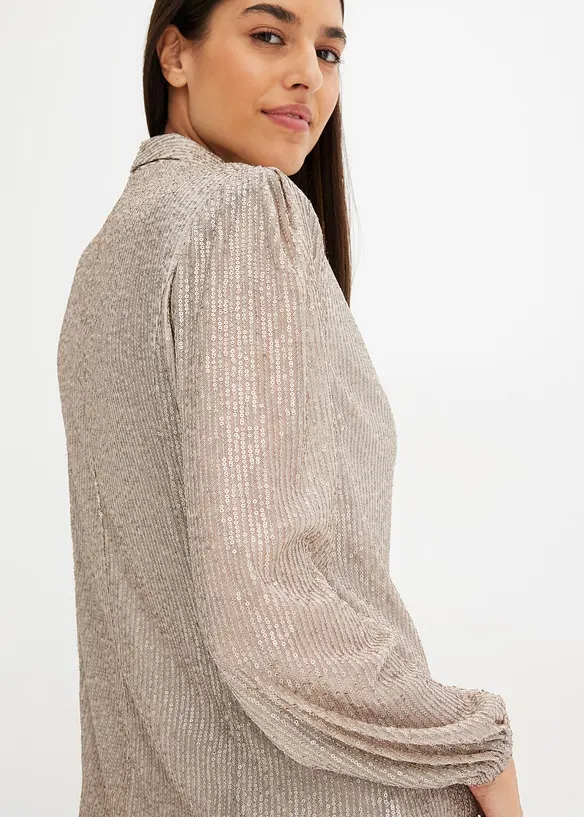 Blazer met pailletten, bonprix