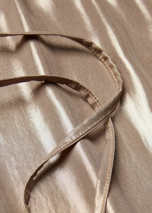 Broek van glanzend satijn, bonprix