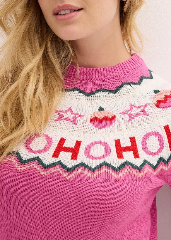 Trui met kerstmotief, bonprix