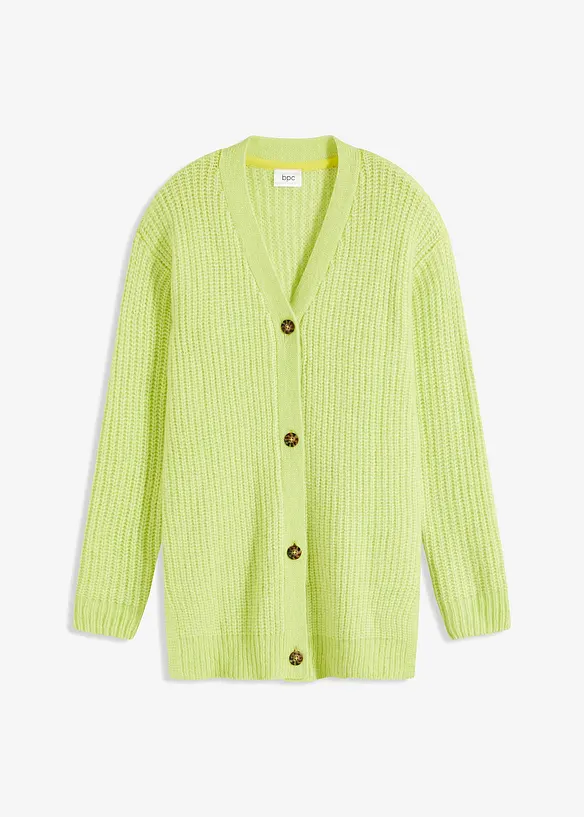 Grof gebreid vest in een zachte wolmix, bonprix