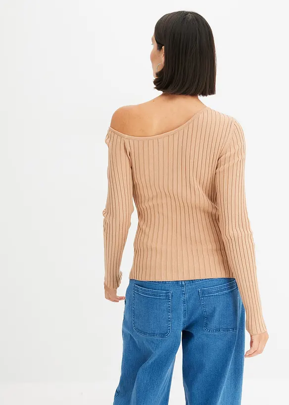 Geribd one shoulder shirt, bonprix