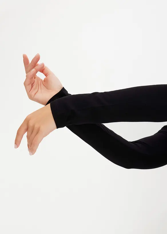 Longsleeve met mesh, bonprix
